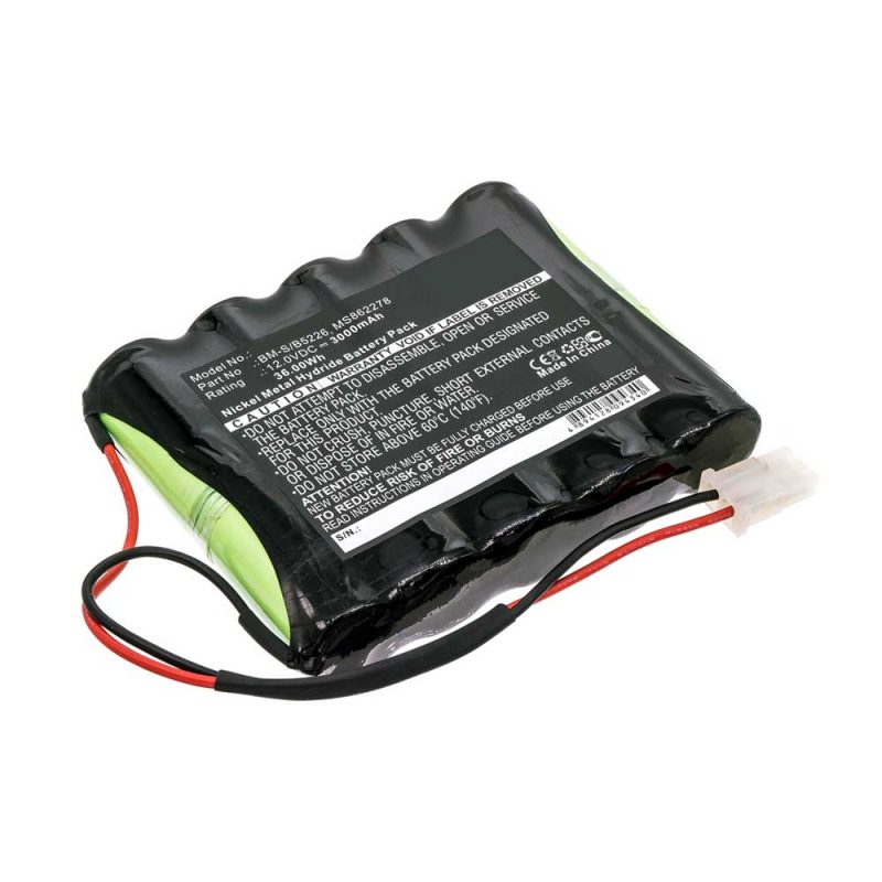 Bateria para eletrocardiógrafos Burdick EK10 - Elite II - Marca Texs Power