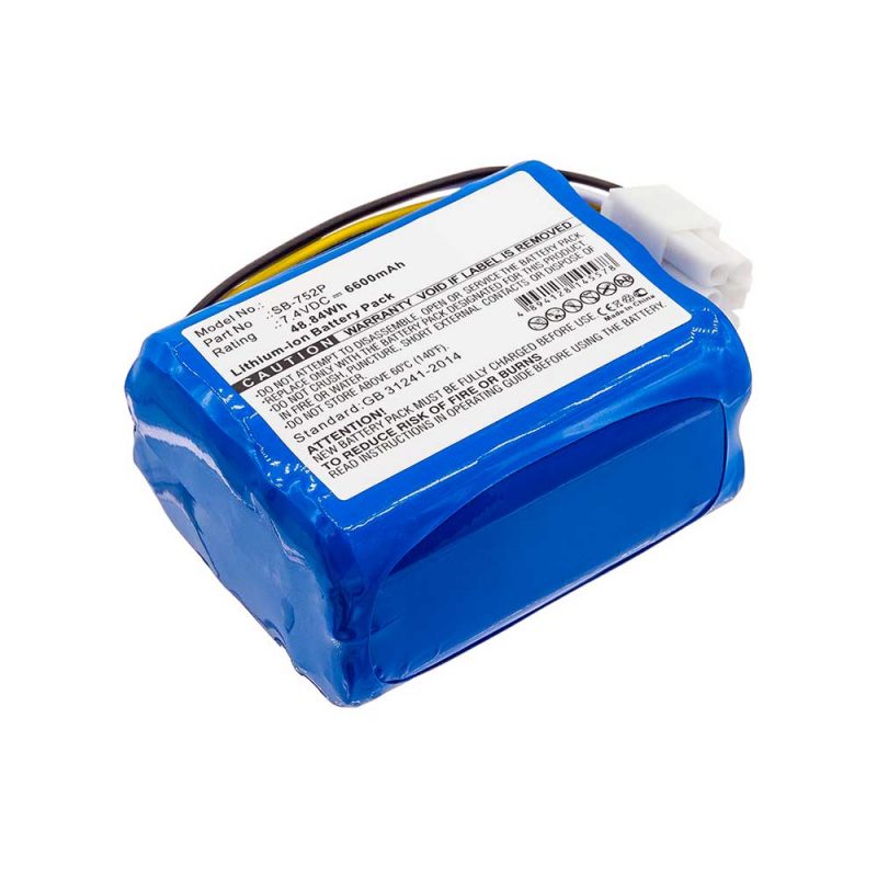 Bateria para monitores de sinais vitais Nihon Kohden SVM-7501 - SVM-7601 - SVM-7521 - Marca Texs Power