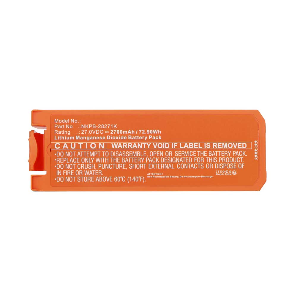 Bateria para desfibriladores Nihon Kohden AED-2100 - AED-2150 - AED-2151 - AED-2152 - Marca Texs Power